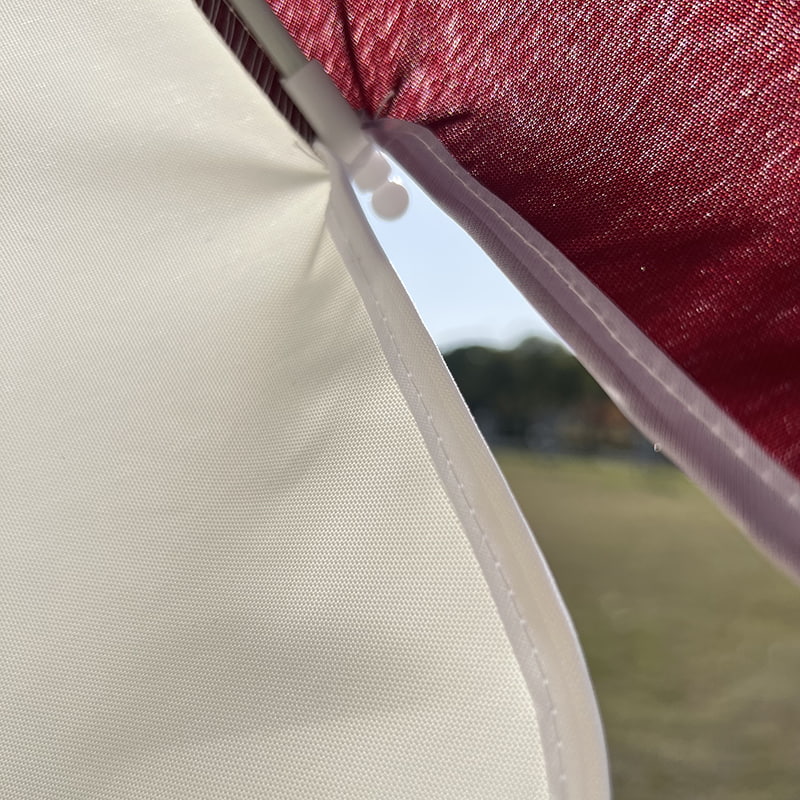 2M ফাইবার ফ্রেম, লাইটওয়েট অ্যালুমিনিয়াম শ্যাফট, সাধারণ সূর্য ছাতা।