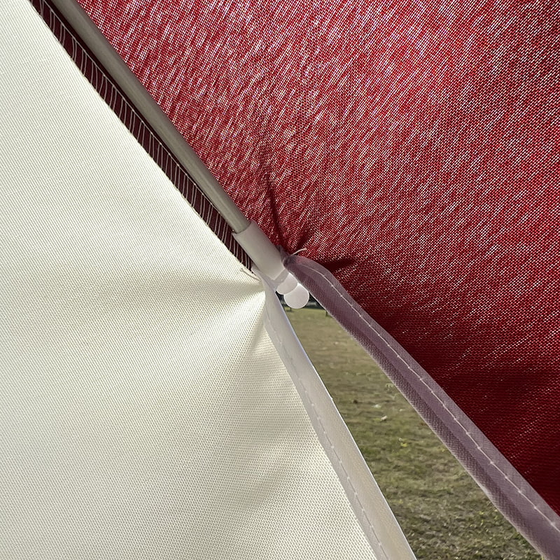 2M ফাইবার ফ্রেম, লাইটওয়েট অ্যালুমিনিয়াম শ্যাফট, সাধারণ সূর্য ছাতা।