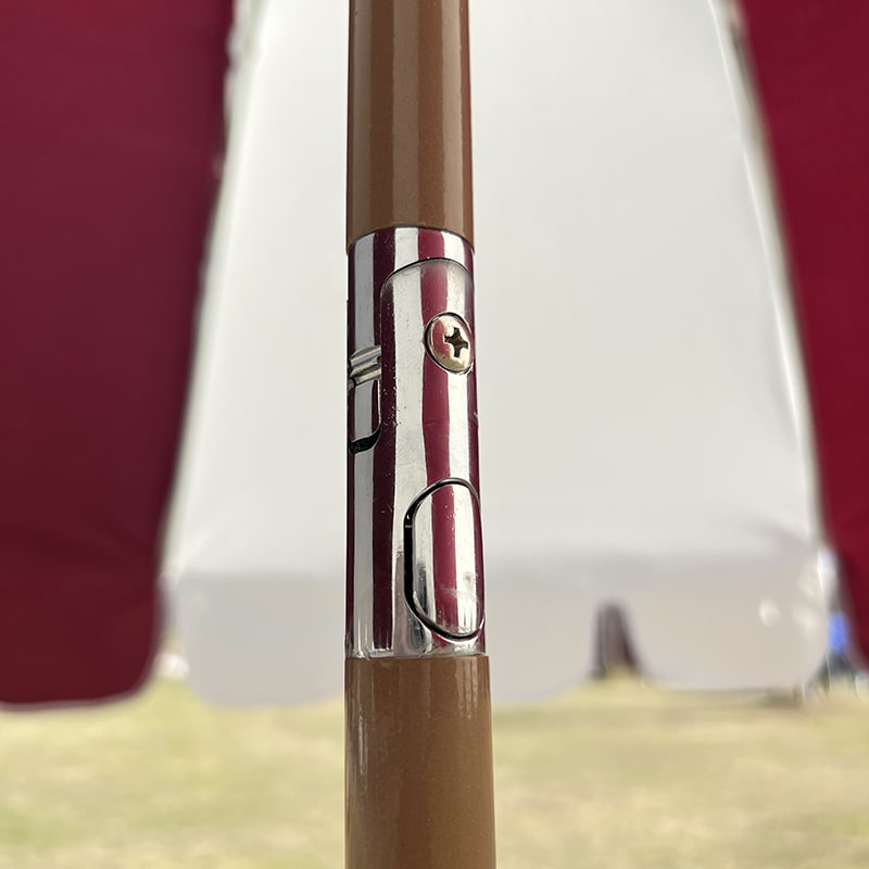 2M ফাইবার ফ্রেম, লাইটওয়েট অ্যালুমিনিয়াম শ্যাফট, সাধারণ সূর্য ছাতা।