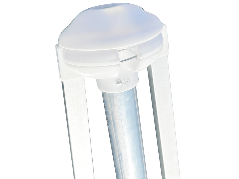 2.8*2.4M 2-রিবড ডেকোরেটিভ সৈকত ছাতা