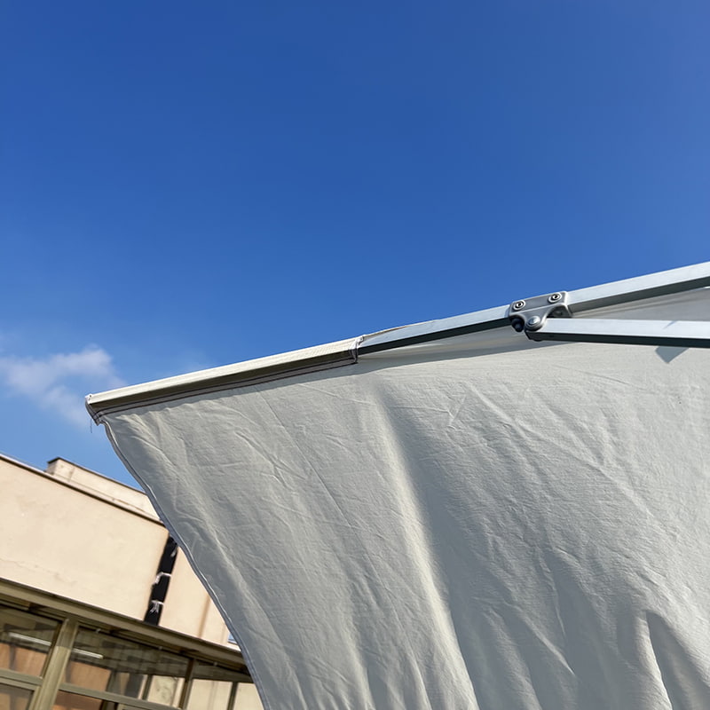 2.8*2.4M 2-রিবড ডেকোরেটিভ সৈকত ছাতা