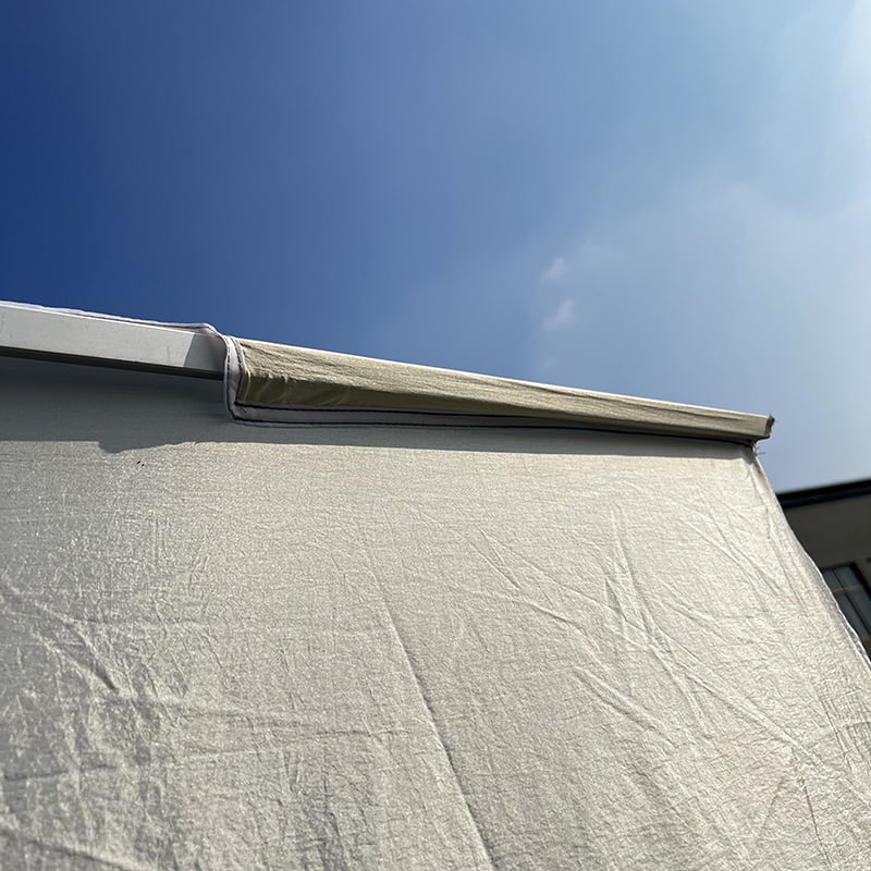 2.8*2.4M 2-রিবড ডেকোরেটিভ সৈকত ছাতা