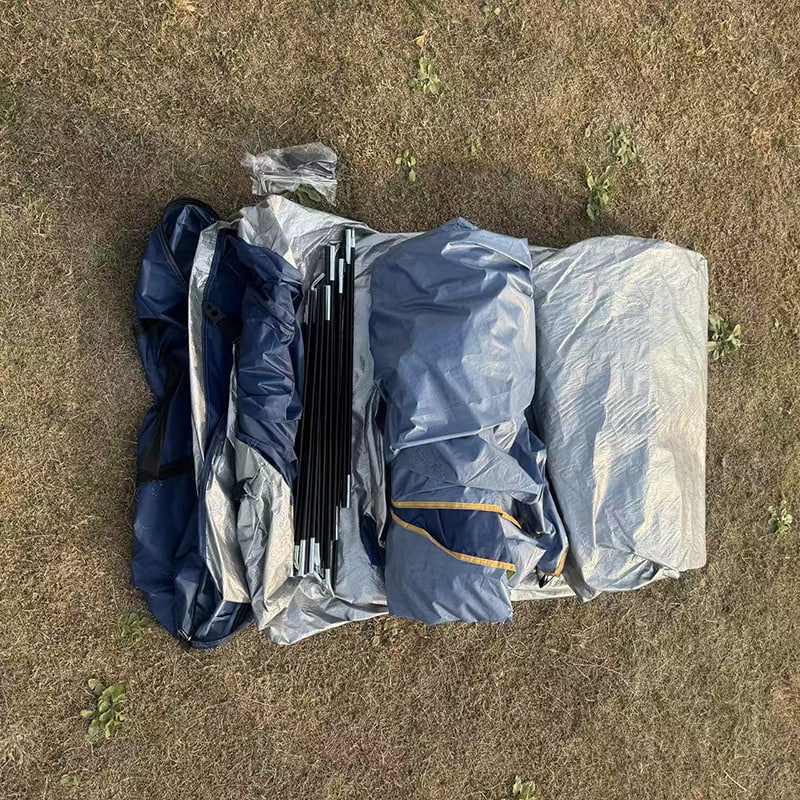 3/4/6/8 জনের জন্য গম্বুজ-আকৃতির সহজ-সেটআপ ক্যাম্পিং তাঁবু