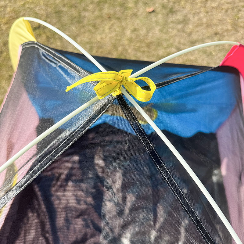 শিশুদের আউটডোর রঙিন ভাঁজযোগ্য তাঁবু