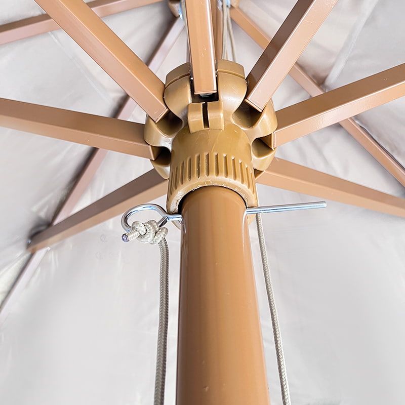 3-মিটার খড় প্যাটিও ছাতা