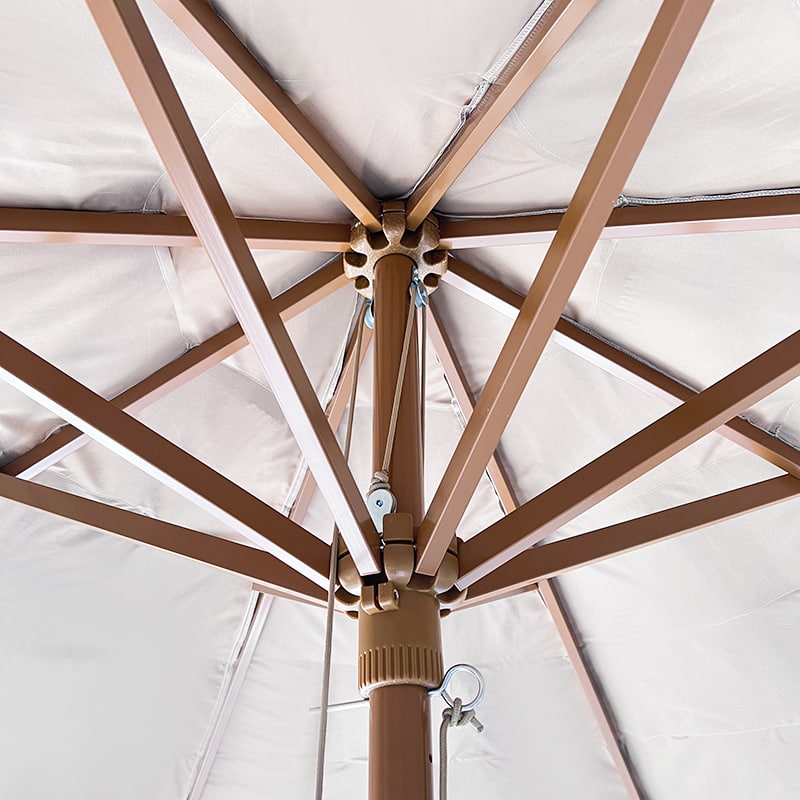 3-মিটার খড় প্যাটিও ছাতা